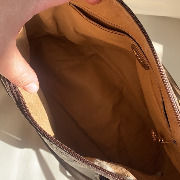 Auth GUCCI Old GG Supreme Boston bag handbag Hardware gold - Picture 5 of 10